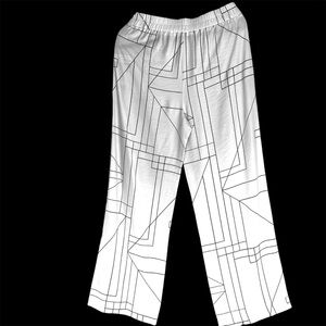 NWT ZARA WIDE LEG PANTS SIZE LARGE